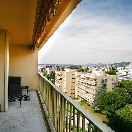 Le Tamaris - Terrasse Vue Sur Mer - Piscine, Tennis & Jardin Antibes Eksteriør billede