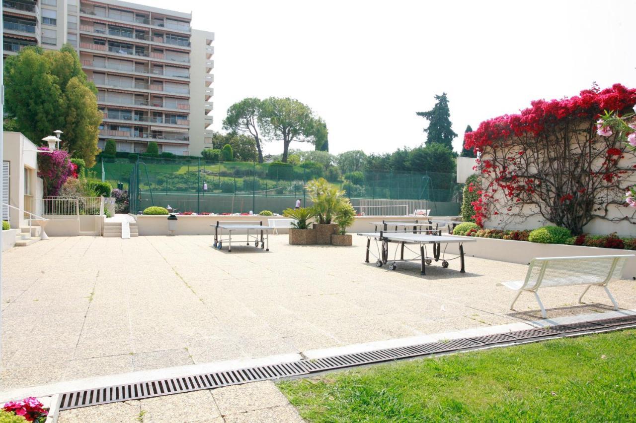 Le Tamaris - Terrasse Vue Sur Mer - Piscine, Tennis & Jardin Antibes Eksteriør billede