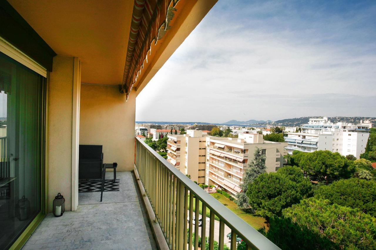 Le Tamaris - Terrasse Vue Sur Mer - Piscine, Tennis & Jardin Antibes Eksteriør billede